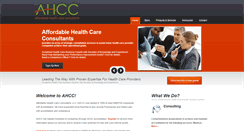 Desktop Screenshot of ahcc.com